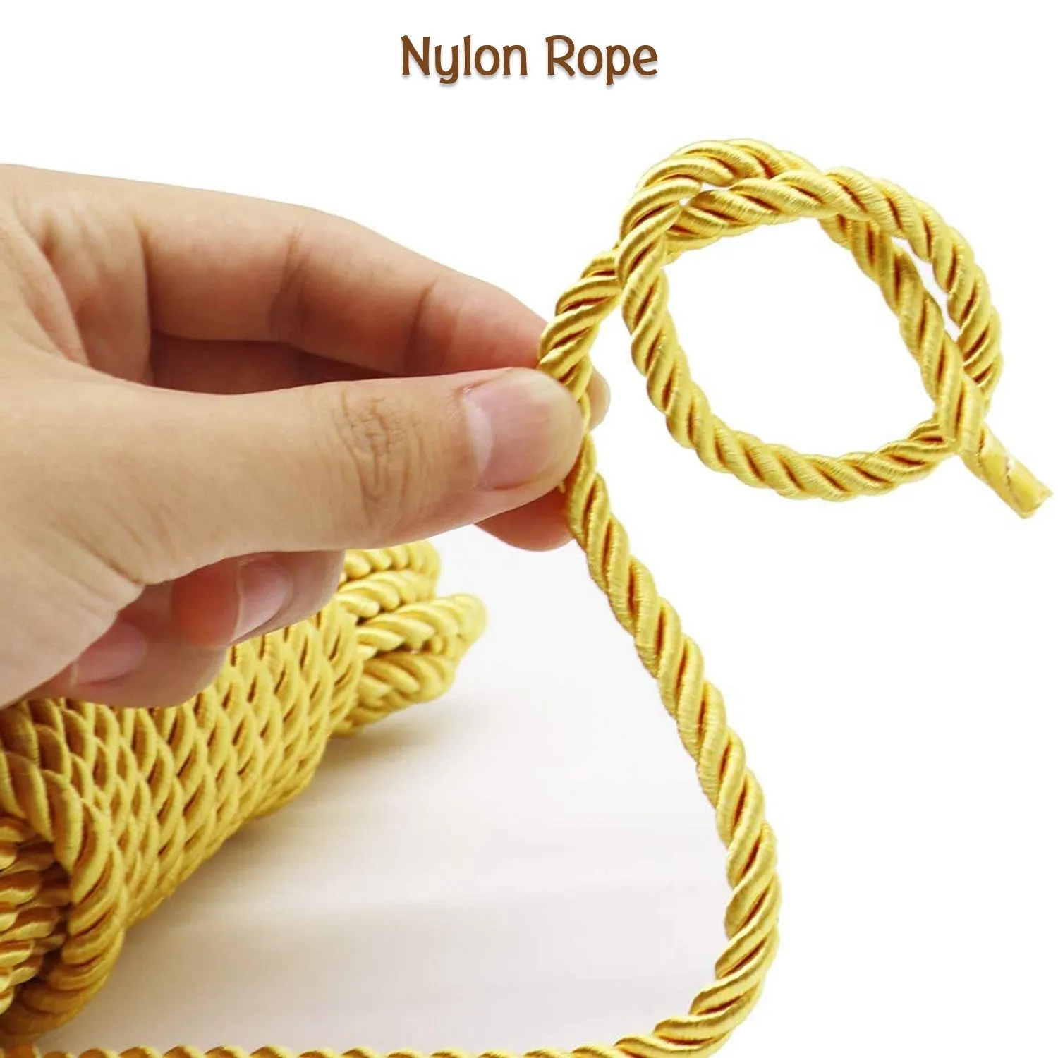 3Meter Heavy Duty Laundry Drying Clothesline Rope Portable Travel Nylon Cord Sturdy Clothes Line for Outdoor, Camping, Indoor, Crafting, Art Projects