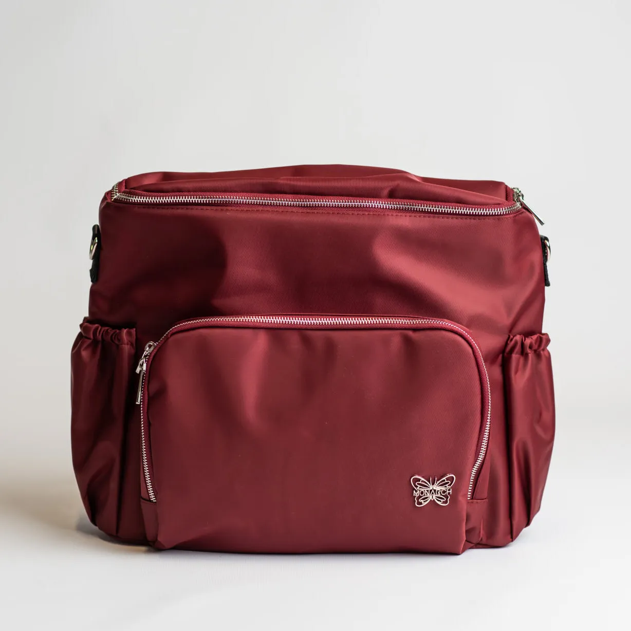 4-in-1 Nappy Backpack | Cranberry