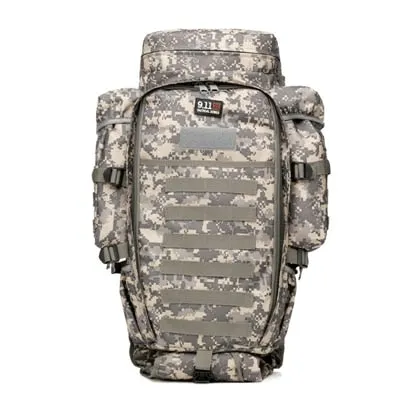 60L Military Molle Tactical Army Backpack with Waist Strap