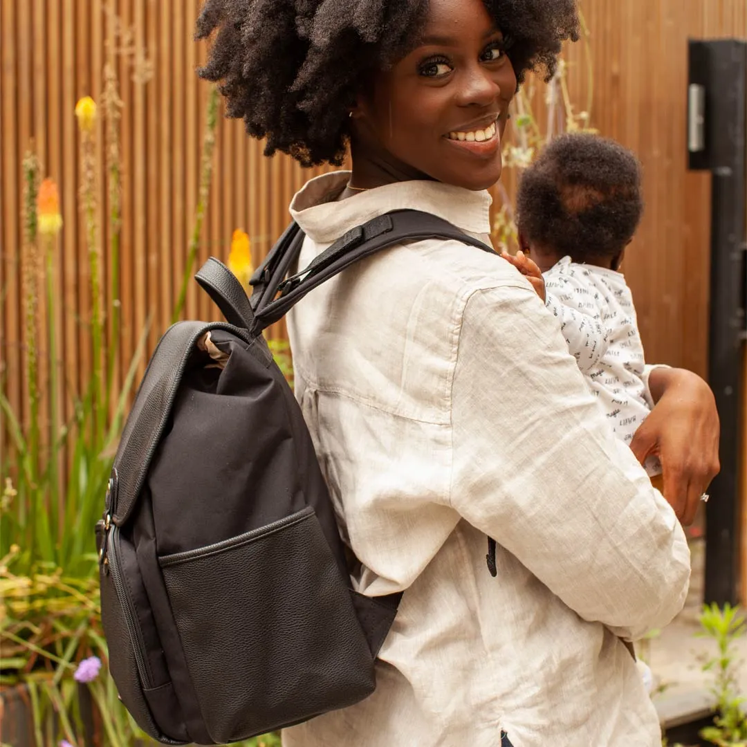 Babymel Freddie Changing Backpack - Black