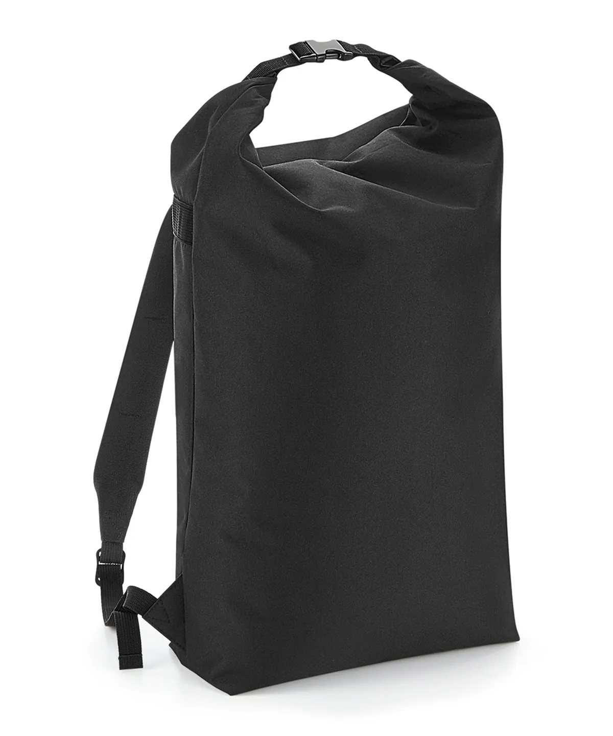 Black - Icon roll-top backpack