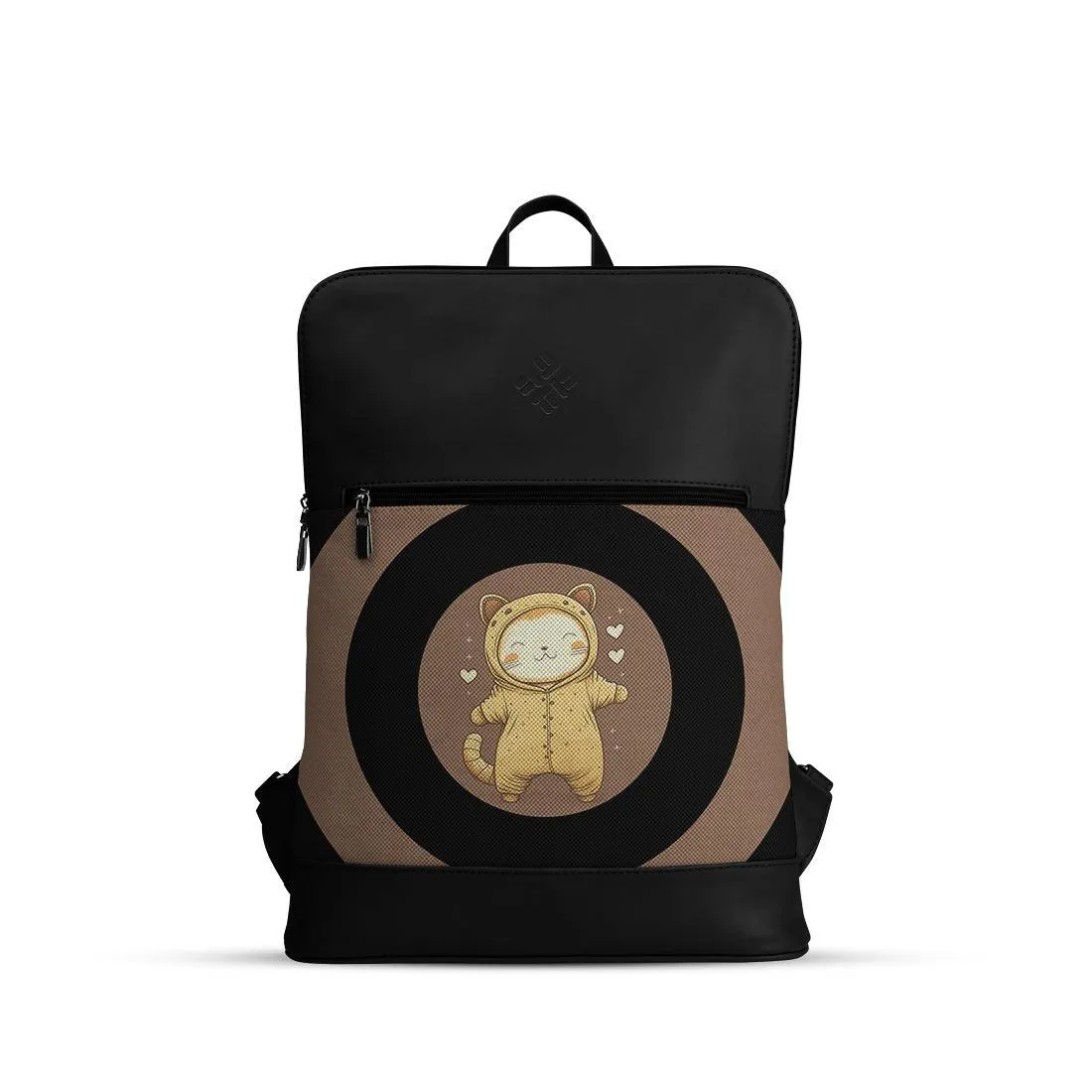 Black Orbit Laptop Backpack Cat