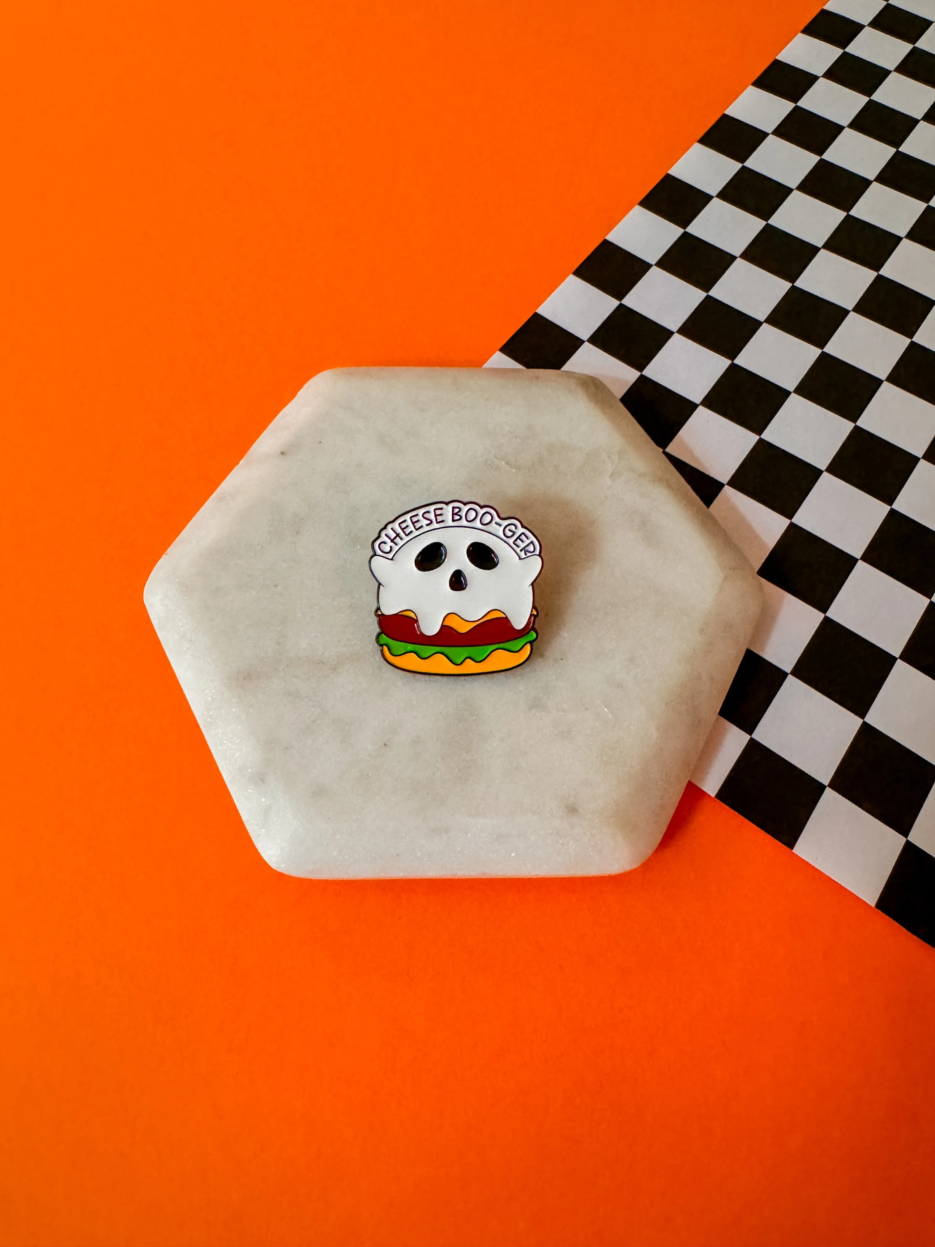 Cheese BOOrger| Enamel Pin