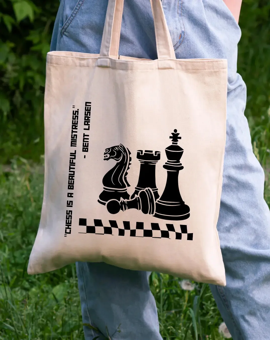 Chess Daily Thaila -  Canvas Reusable Bags