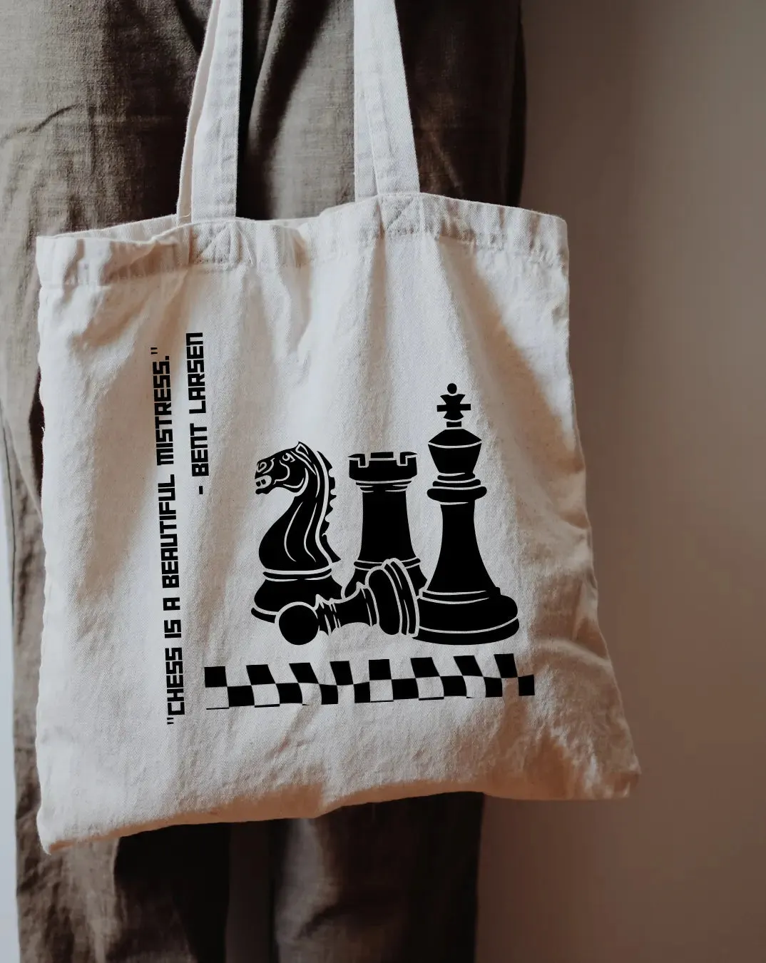 Chess Daily Thaila -  Canvas Reusable Bags