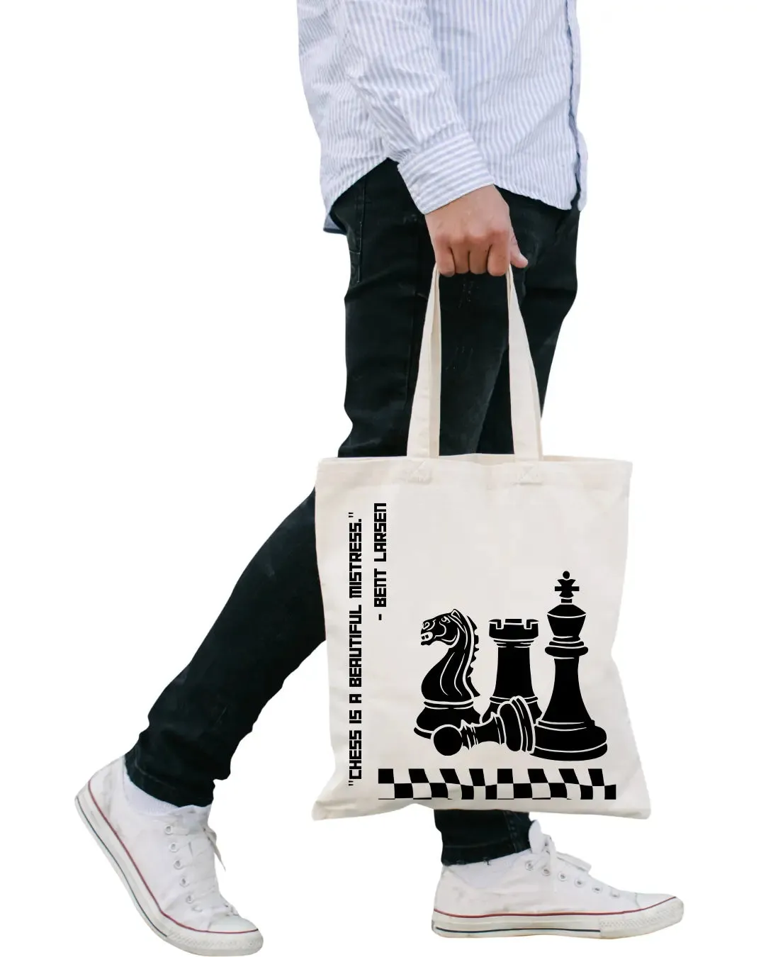 Chess Daily Thaila -  Canvas Reusable Bags