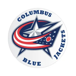 Columbus Blue Jackets NHL Round Decal