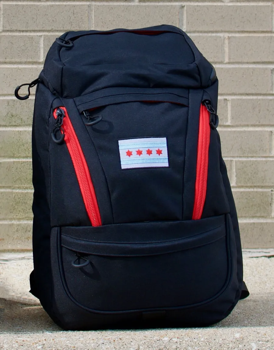 Cooler Backpack with City of Chicago Flag