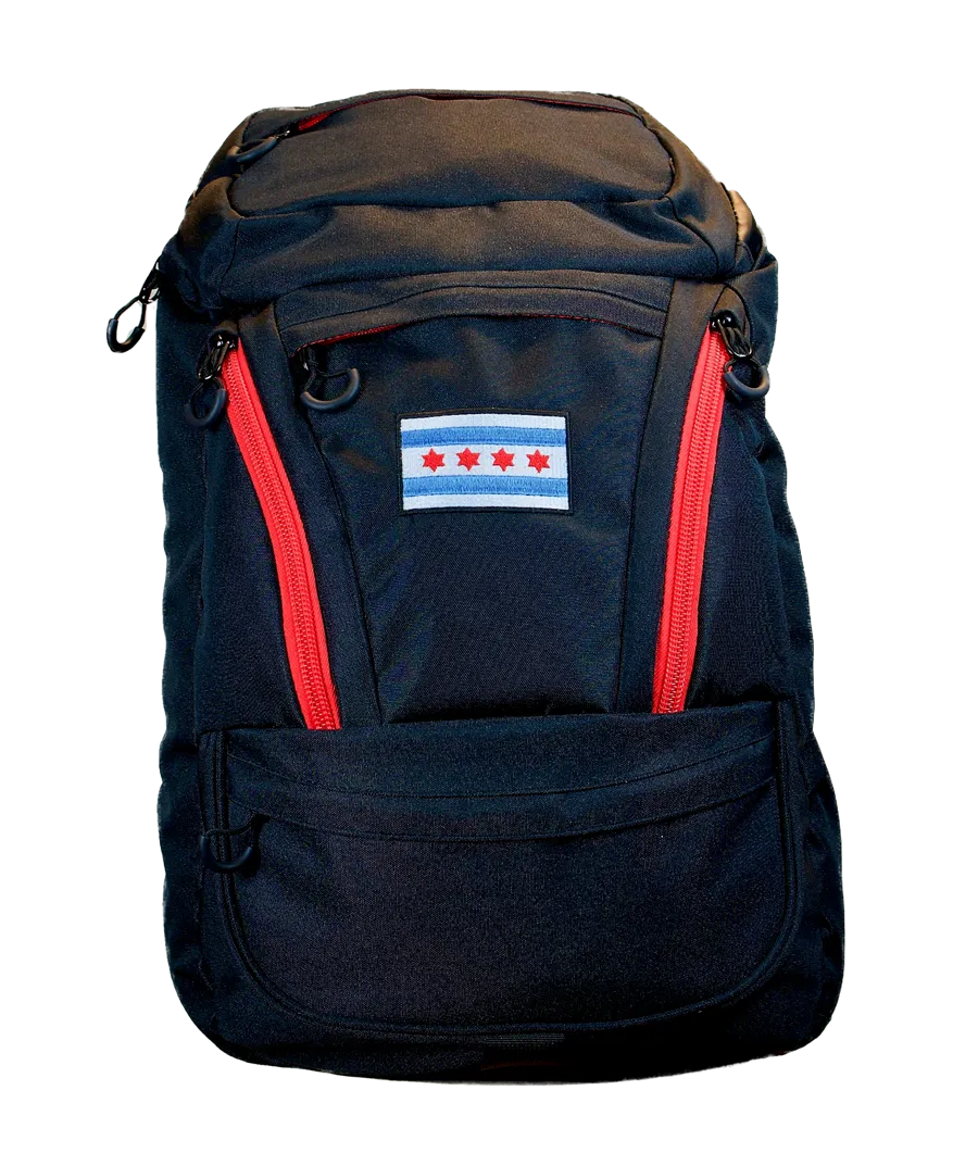 Cooler Backpack with City of Chicago Flag