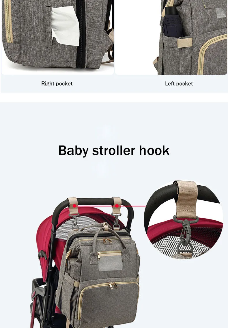 Diaper Baby Bags with Bed Mummy Bag