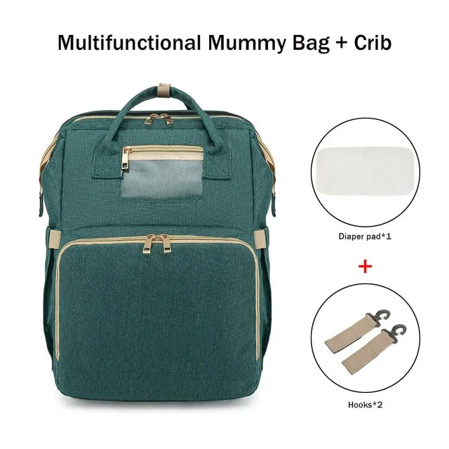 Diaper Baby Bags with Bed Mummy Bag