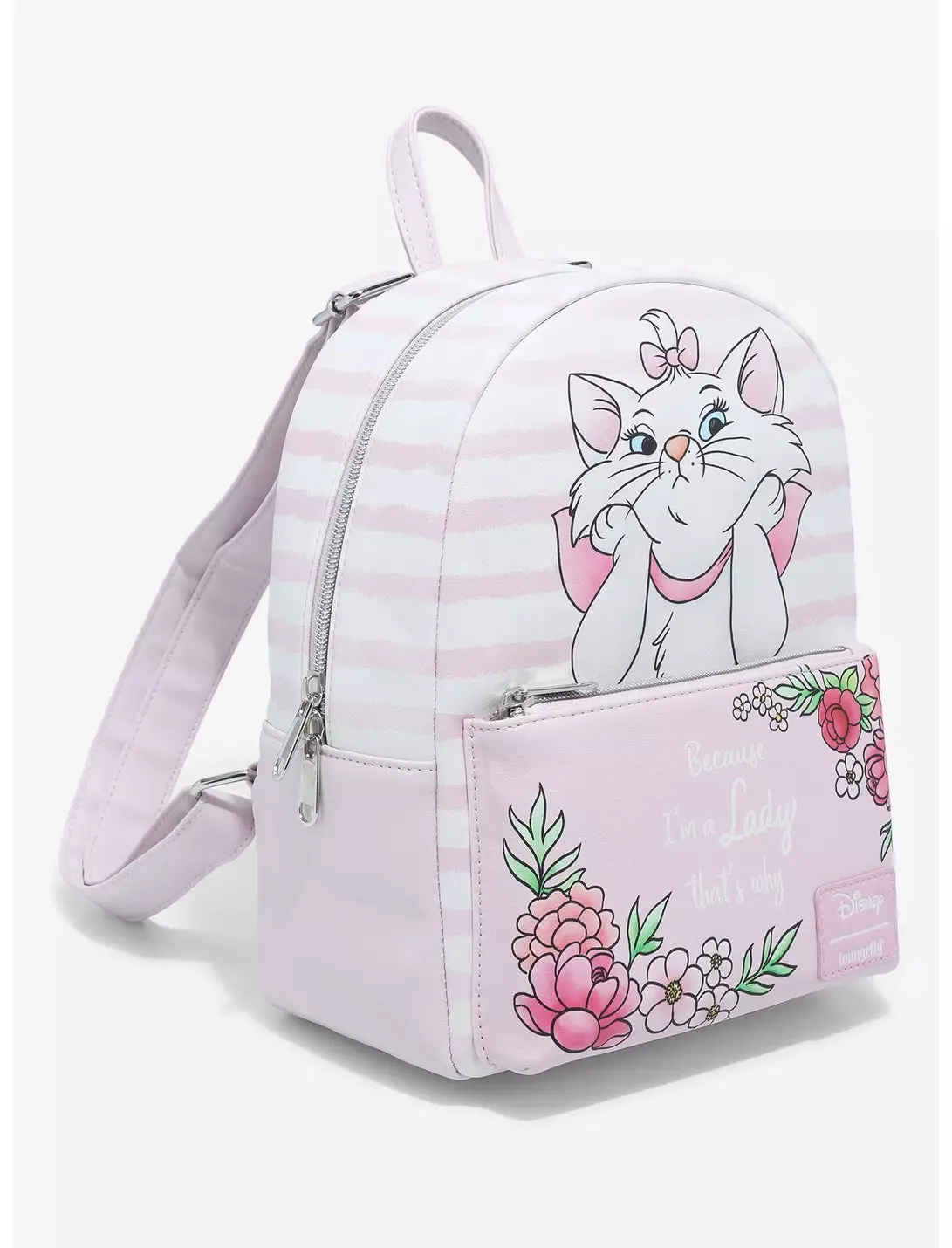 Disney Mini Backpack Marie Quote Loungefly