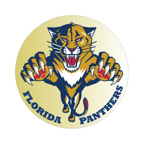 Florida Panthers NHL Round Decal