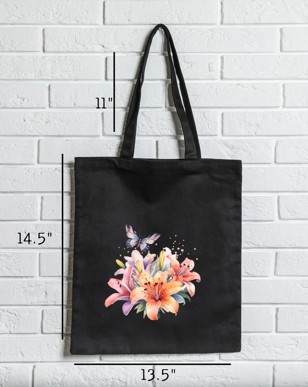 Flower Bundle Daily Thaila -  Canvas Reusable Bags