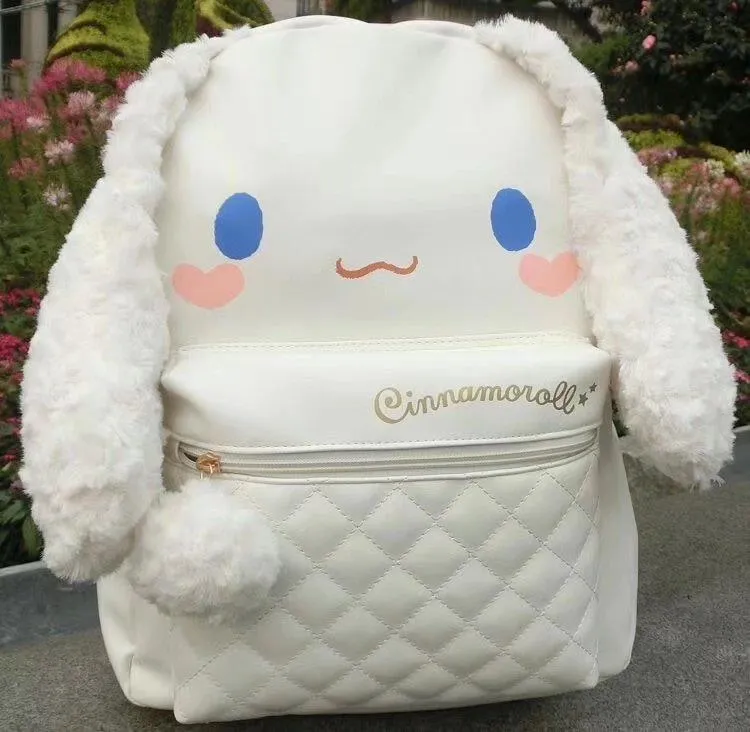 Fuzzy Bunny Backpack