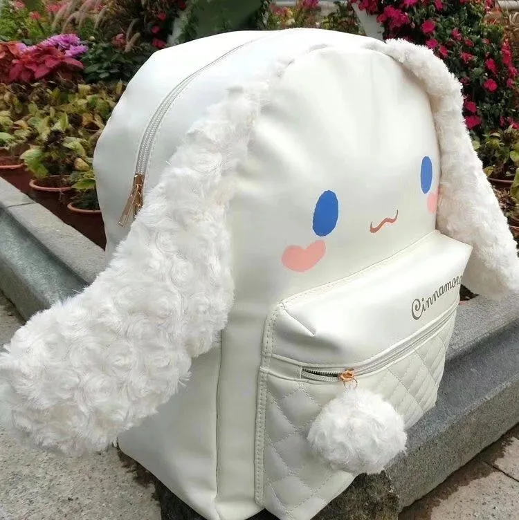 Fuzzy Bunny Backpack