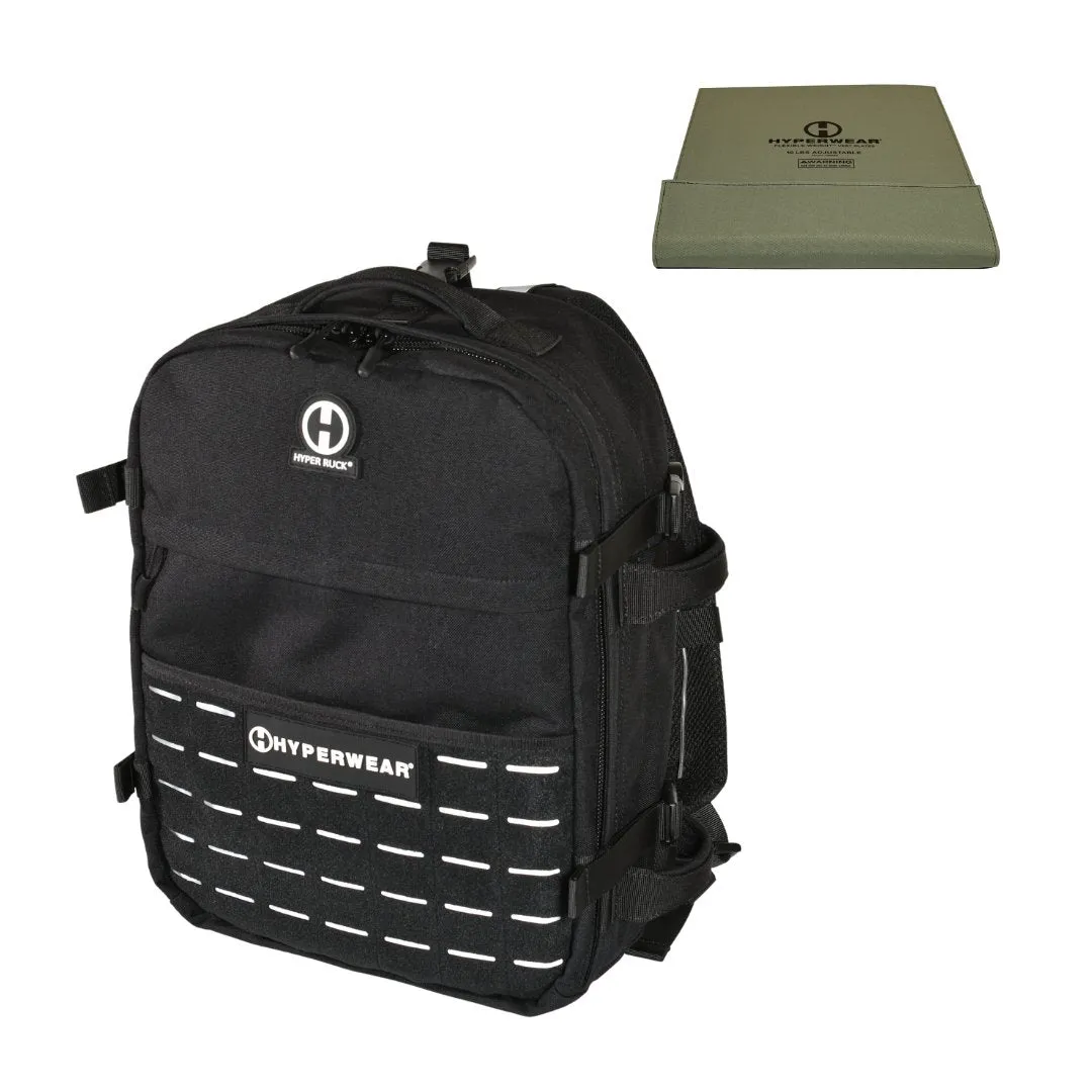 HYPER RUCK® Rucking Backpack | Strength Training and Every Day Carry Bag