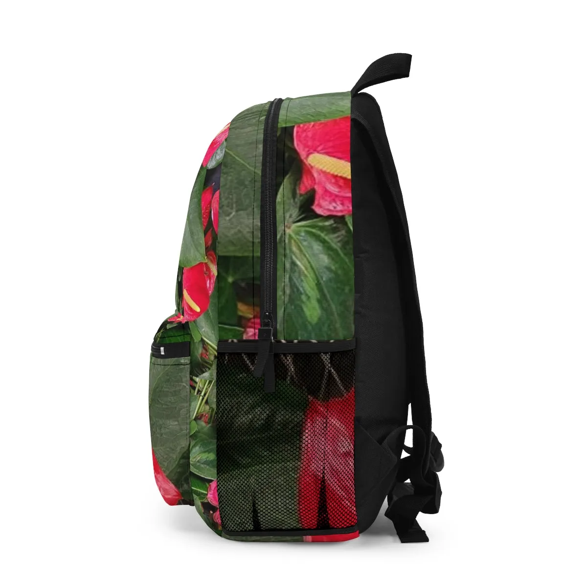 Island style Anthurium Backpack