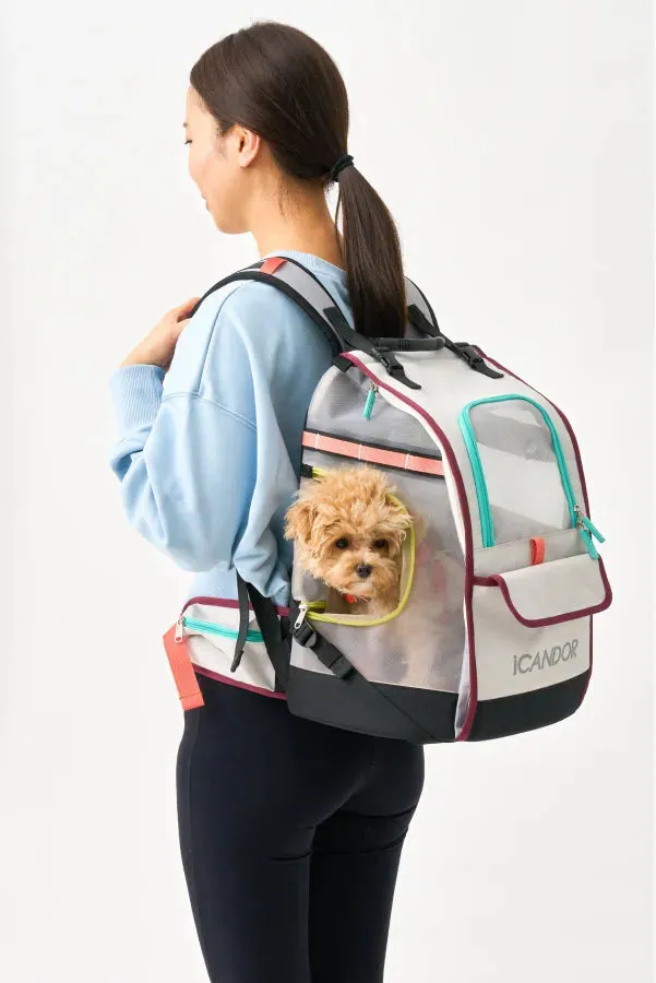 JIGE Bag | Pet Travel Backpack - Misty Grey