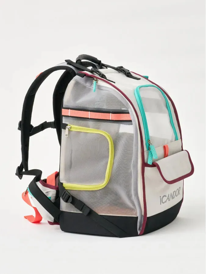 JIGE Bag | Pet Travel Backpack - Misty Grey