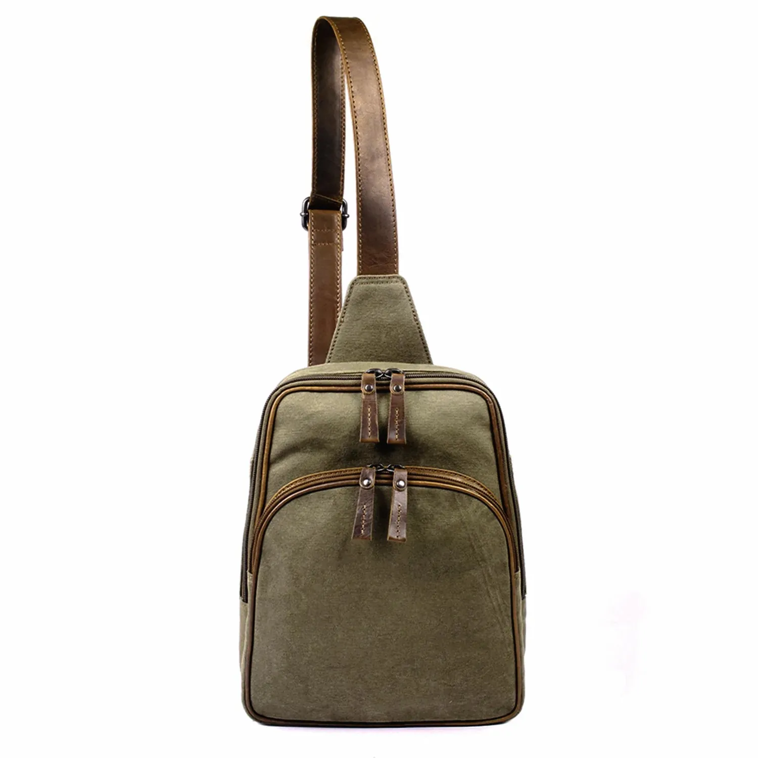 Kennedy Unisex Canvas Concealed Carry Sling Backpack