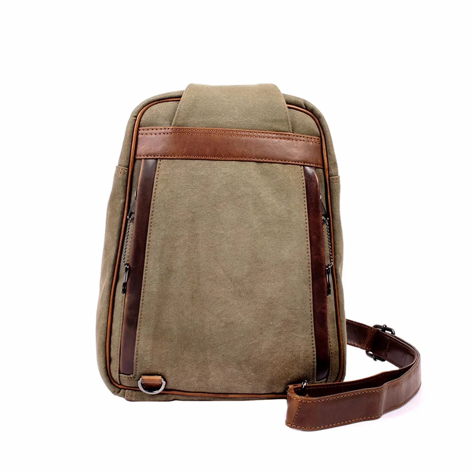 Kennedy Unisex Canvas Concealed Carry Sling Backpack