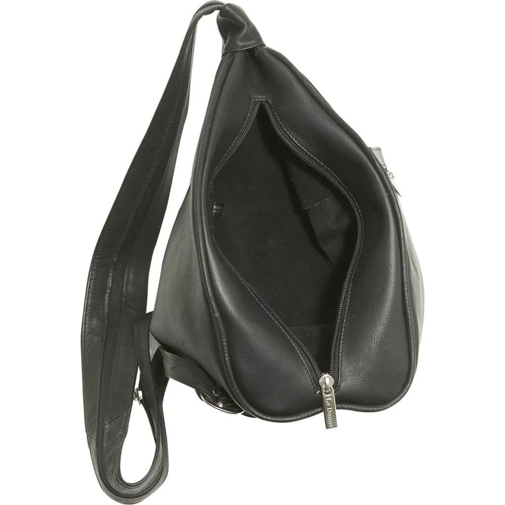 Le Donne Leather Ladies Sling Backpack