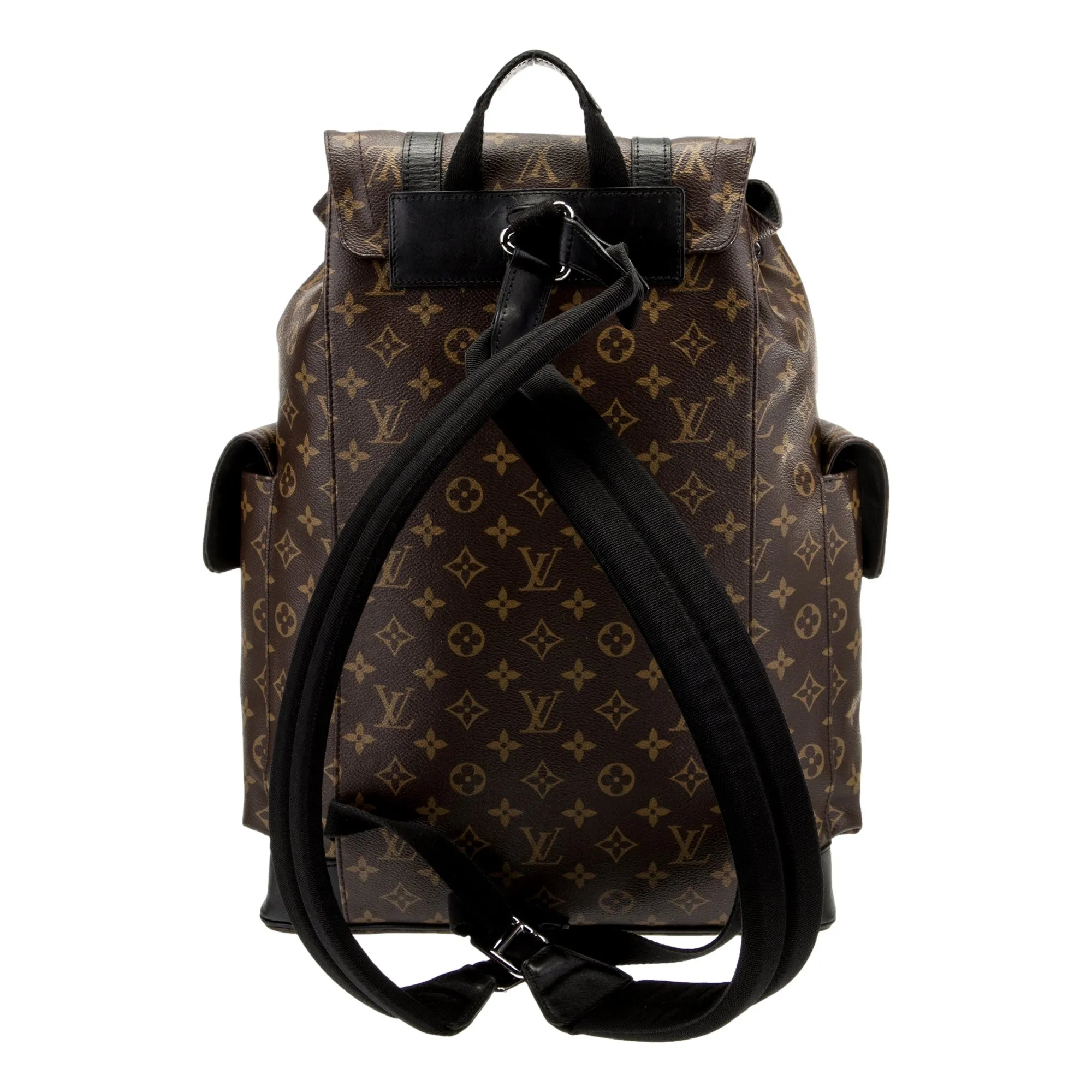 Louis Vuitton Christopher MM Monogram Macassar Canvas Backpack