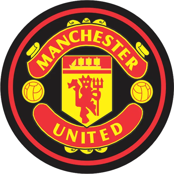 Manchester United Team Round Decal