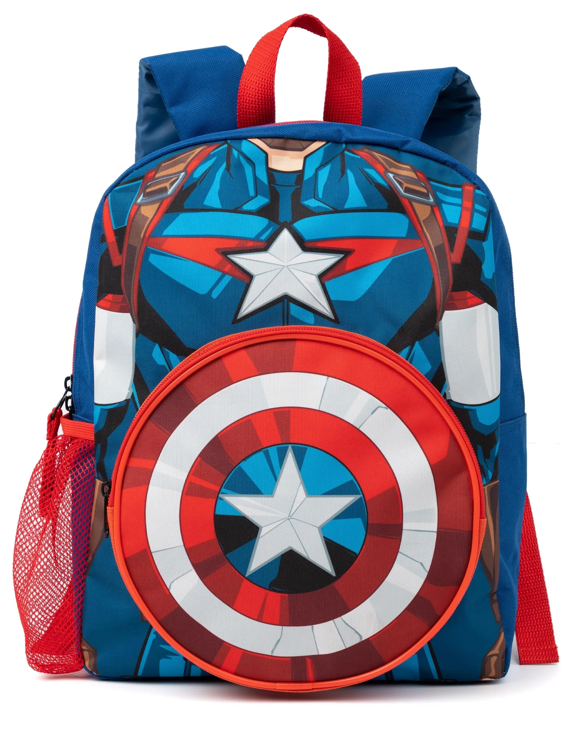 Marvel Boys Blue 4 Piece Backpack Set