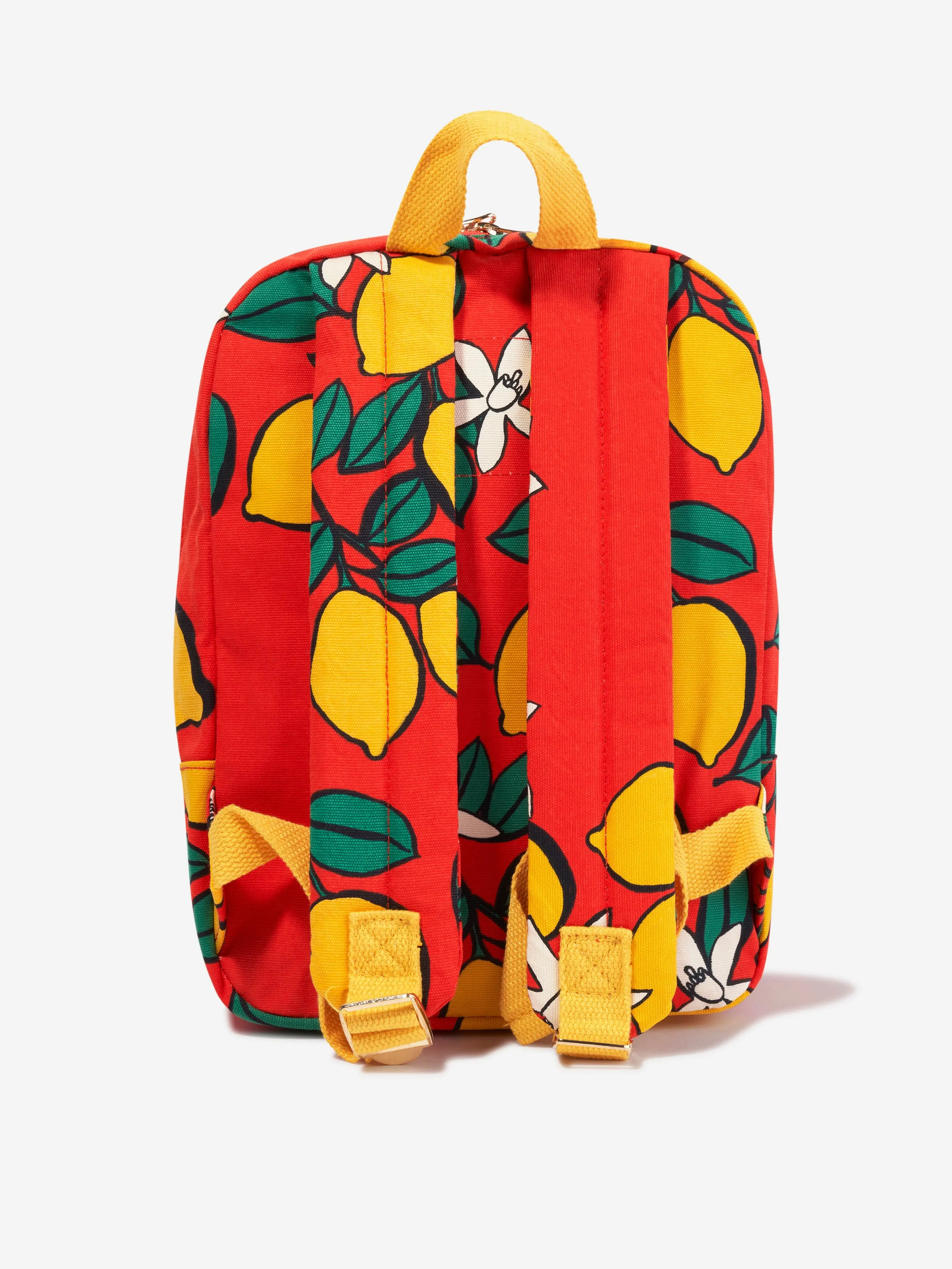 Mini Rodini Girls Lemons Backpack in Red