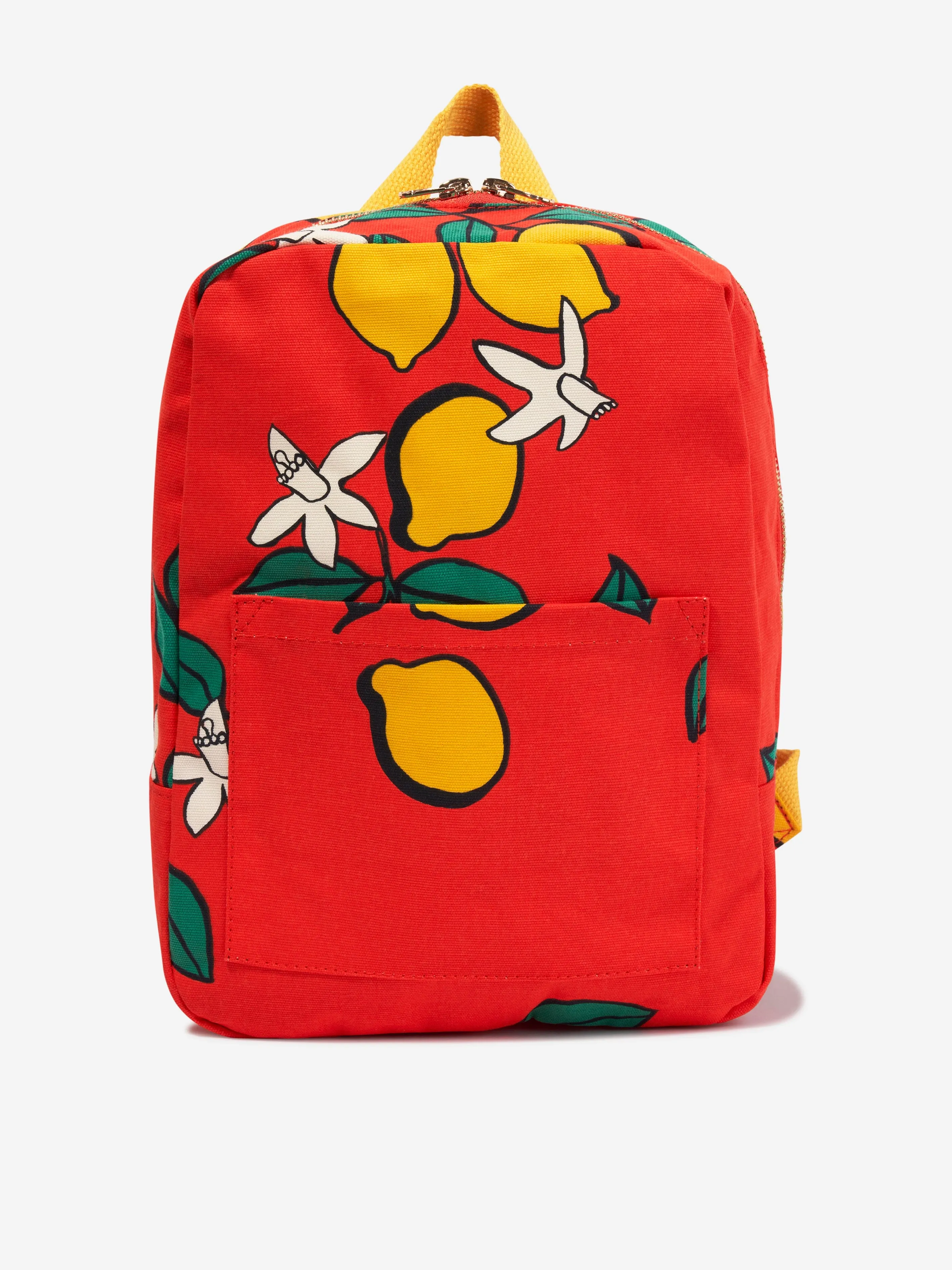 Mini Rodini Girls Lemons Backpack in Red