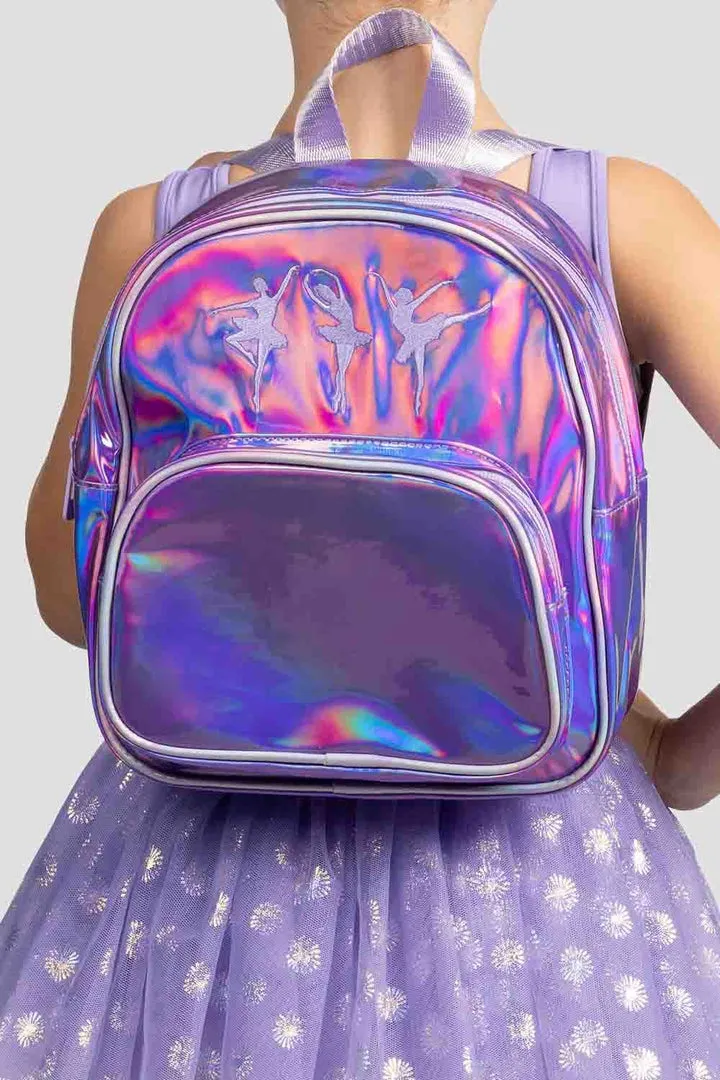 Mirella A808C Glow Iridescent Ballerina Backpack