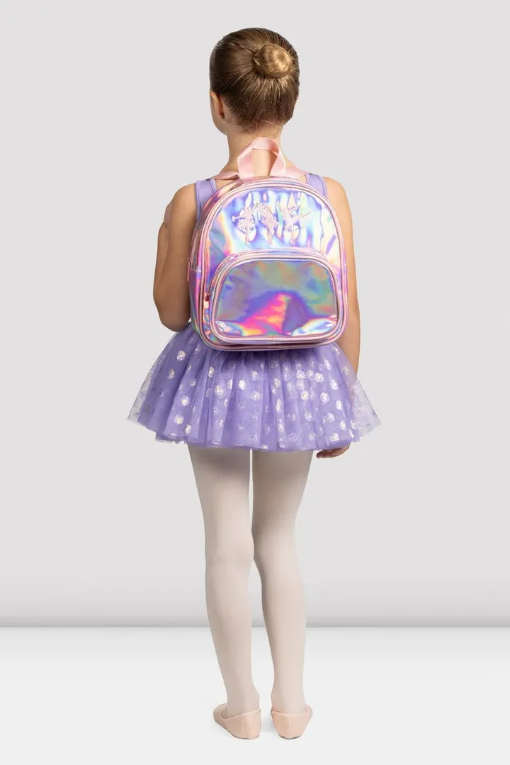 Mirella A808C Glow Iridescent Ballerina Backpack