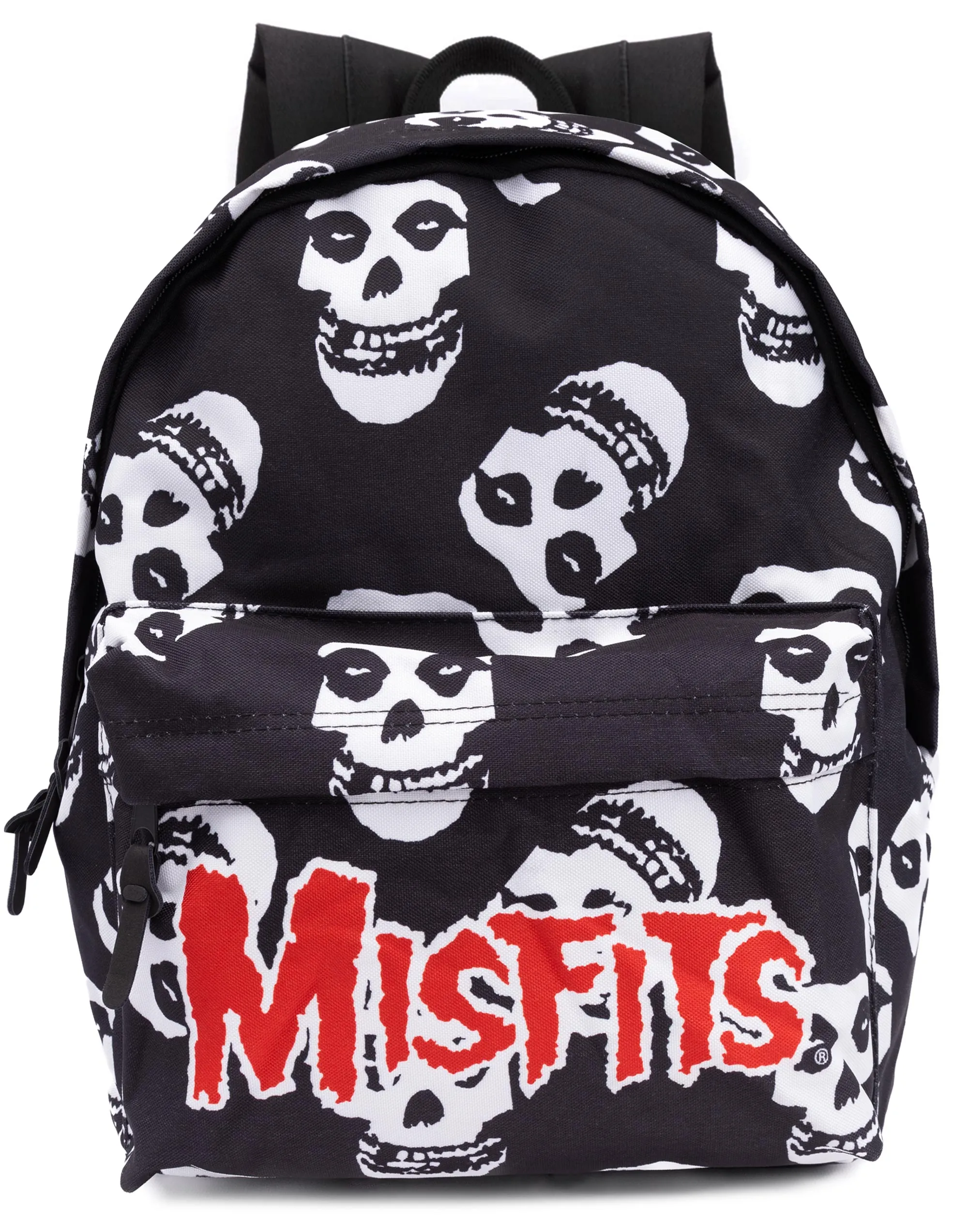 Misfits Band Logo Unisex Black Backpack