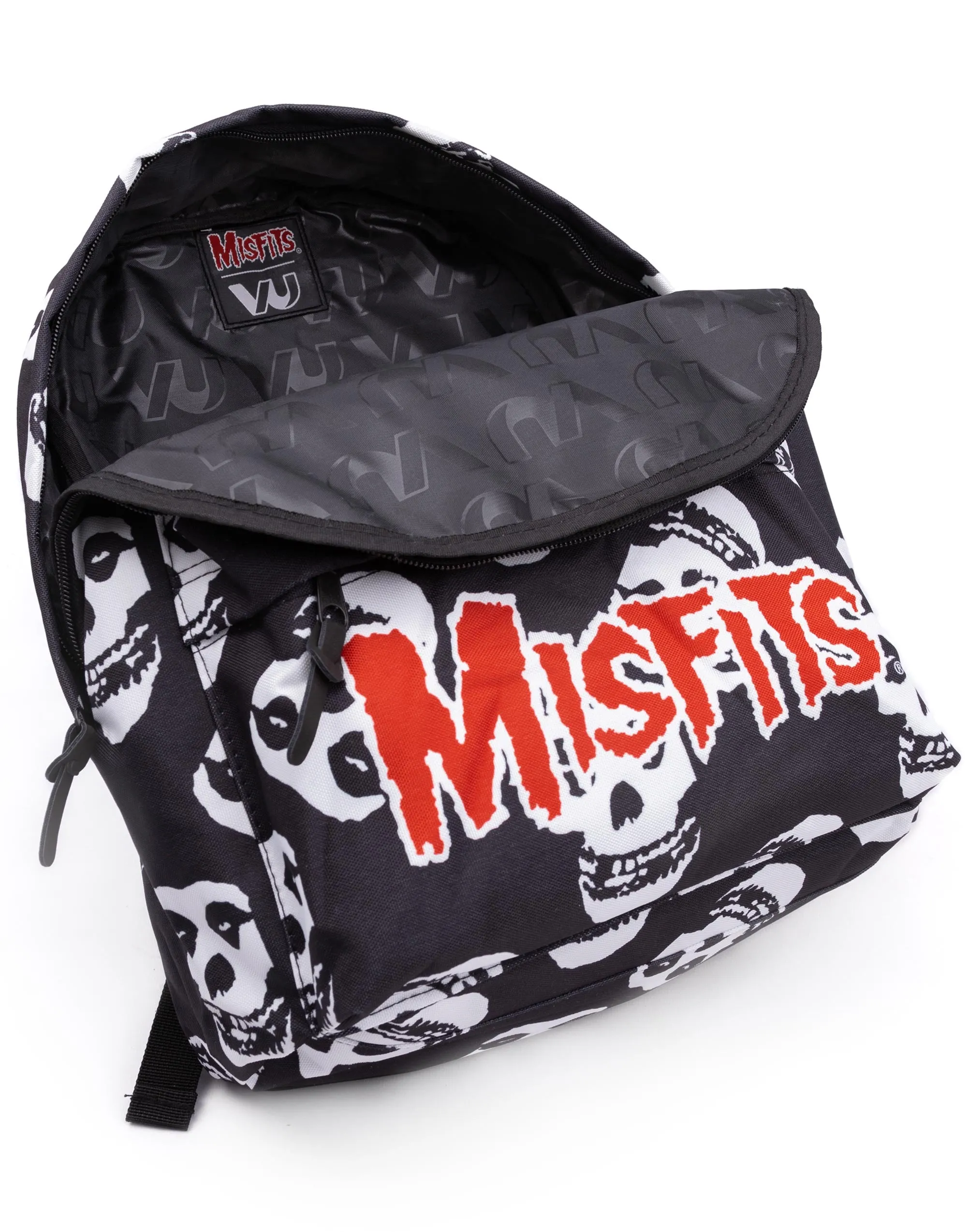 Misfits Band Logo Unisex Black Backpack