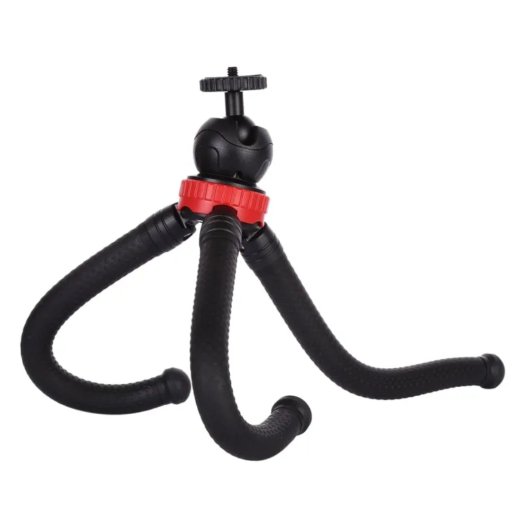 MZ305 Mini Octopus Flexible Tripod Holder with Ball Head for SLR Cameras, GoPro HERO10 Black / HERO9 Black / HERO8 Black /7 /6 /5 /5 Session /4 Session /4 /3  /3 /2 /1, DJI Osmo Action, Xiaoyi and Other Action Cameras, Cellphone, Size:30cmx5cm