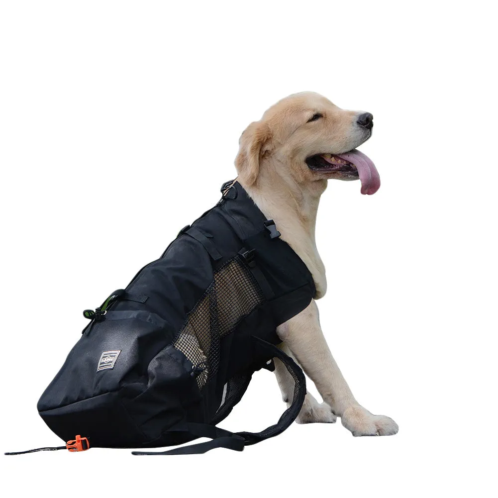 OMEM Backpack for Pet Dog Breathable and Comfortable for Hiking Travel Sports Bag