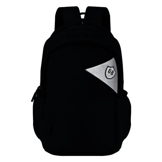 OPTIMA Clouds love Backpack for Girls & Boys ,Cute, Colourful bags, Water Resistant and Lightweight.(Black ) Combo