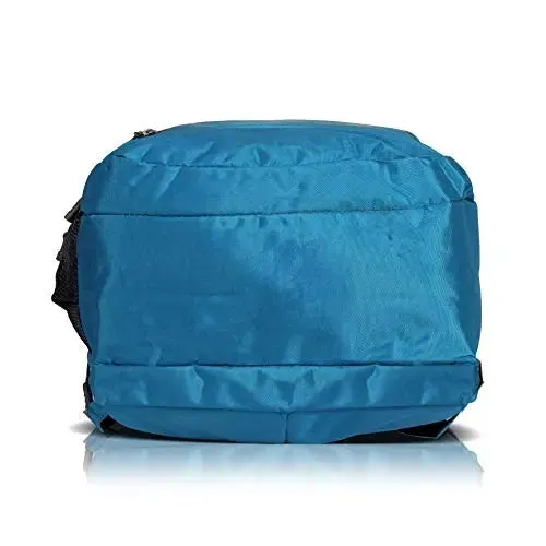 Optima Water Resistant Polyester Fits 13 Inch Laptop and Notebook Blue Backpack