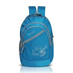 Optima Water Resistant Polyester Fits 13 Inch Laptop and Notebook Blue Backpack