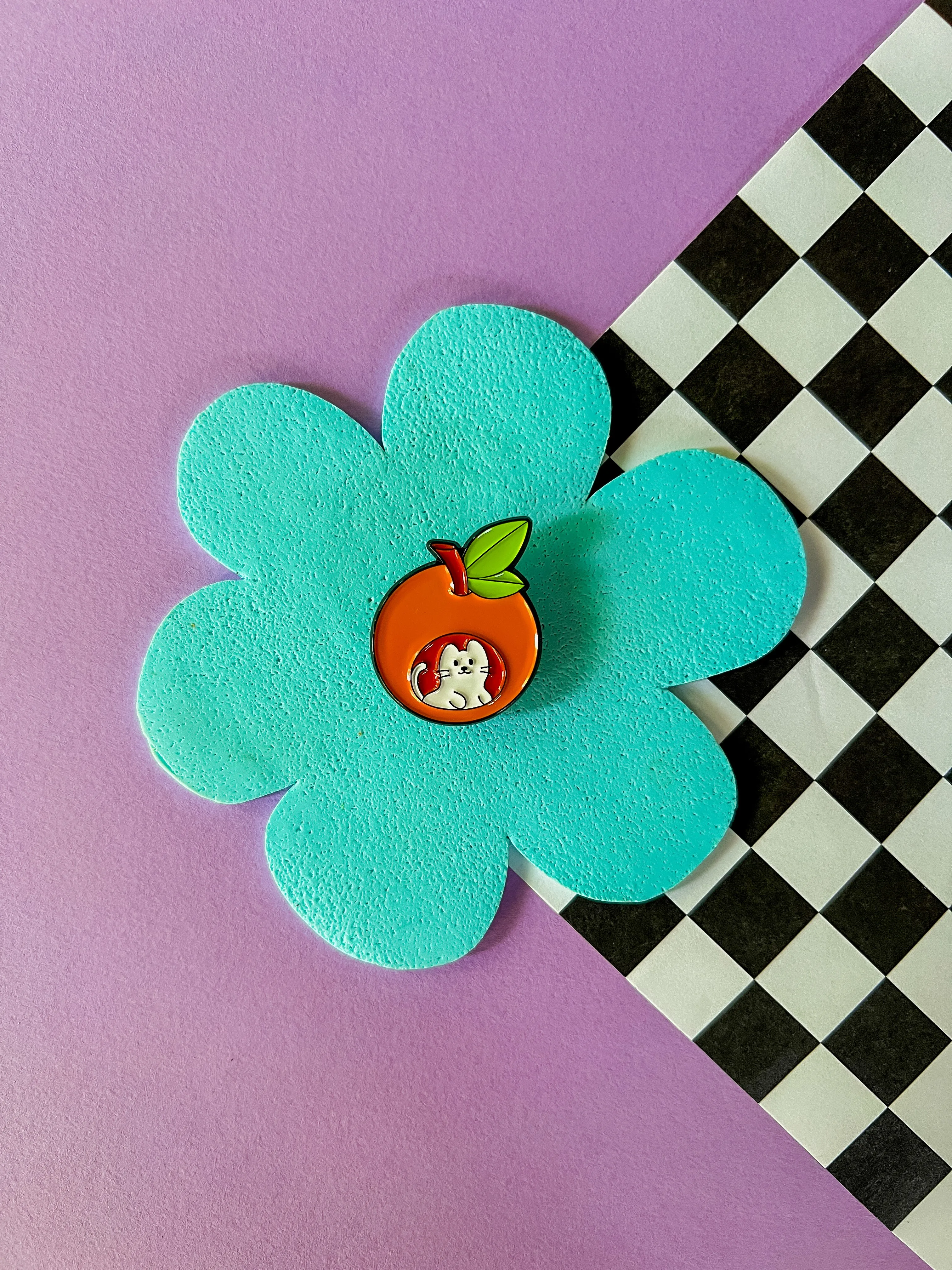 Orangina Cat  | Enamel Pin