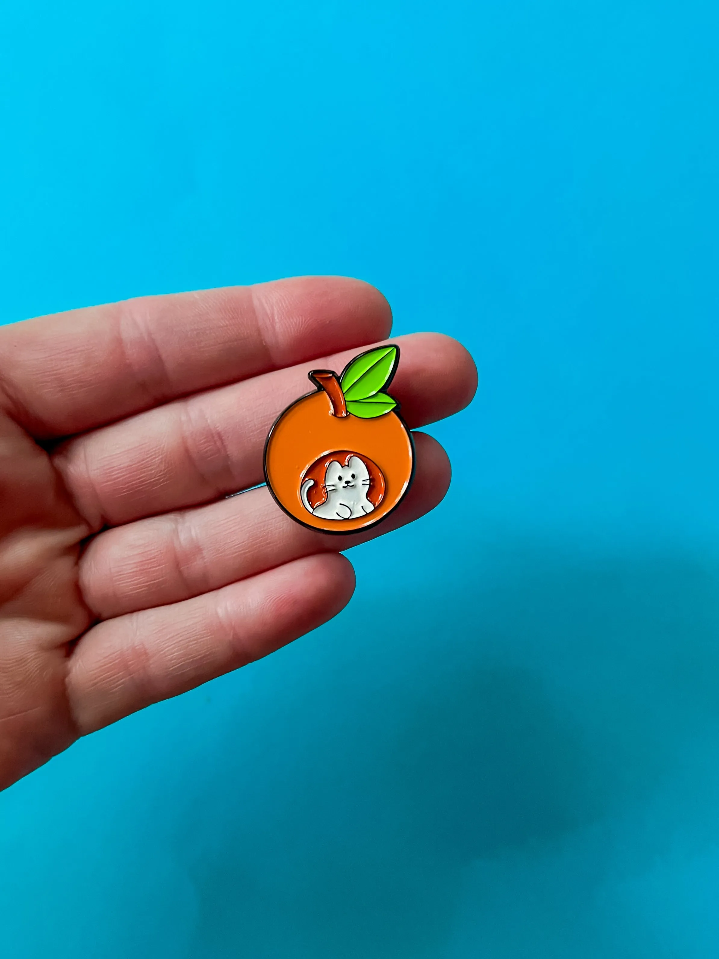 Orangina Cat  | Enamel Pin