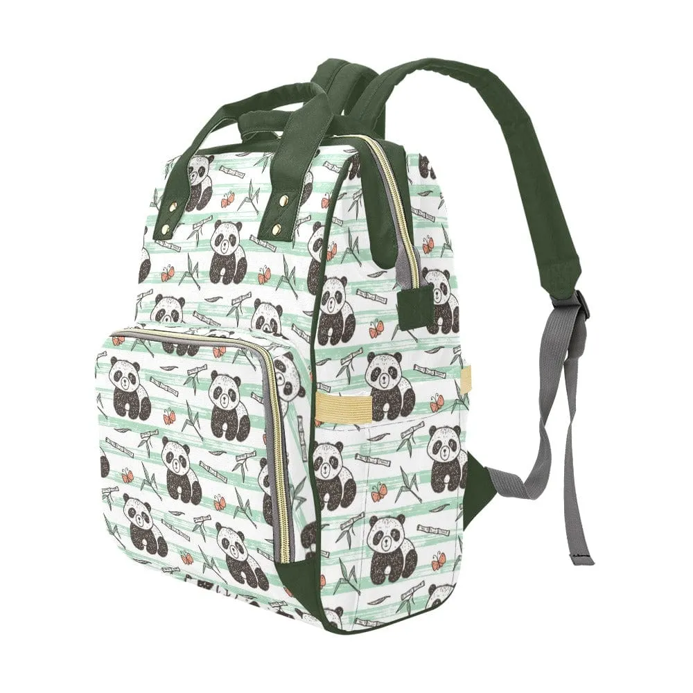 Panda Multifunctional Diaper Backpack Bag