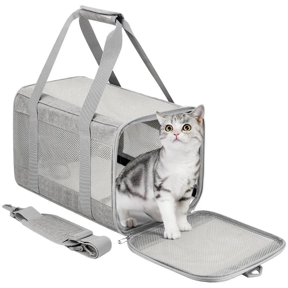 Pet Travel Backpack: Stylish Airline-Approved Carrier with Premium Safety Features