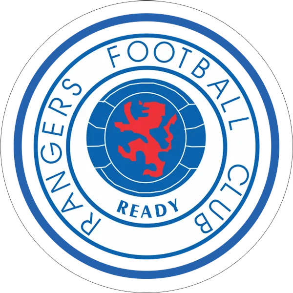 Rangers Football Team Round Decal