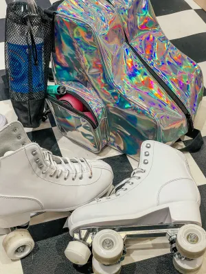 Roller Skate Backpack | Freewheelin' | Laser Silver