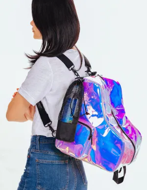 Roller Skate Backpack | Freewheelin' | Mirridescent Pink