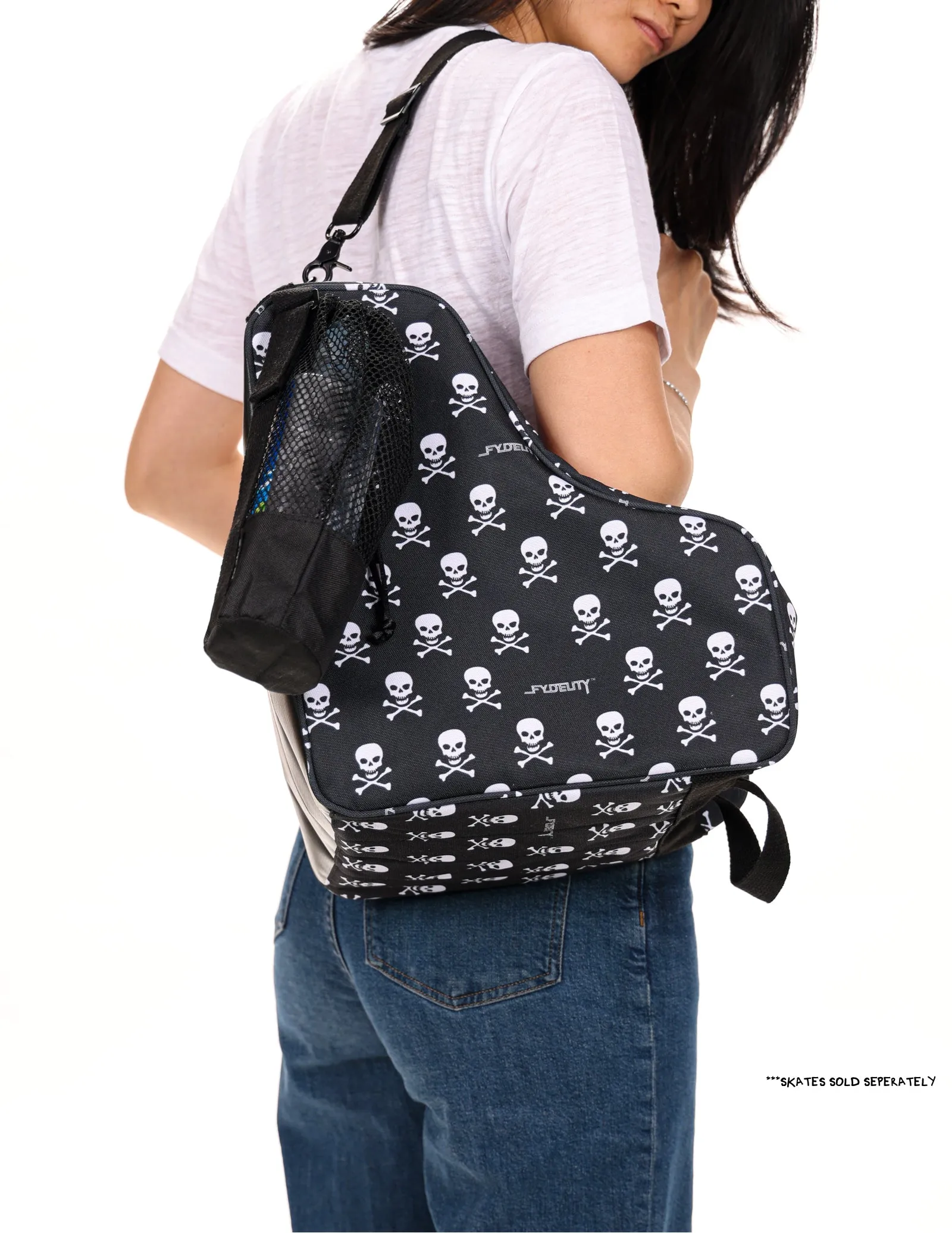 Roller Skate Bag | High Roller | Danger Danger Skull