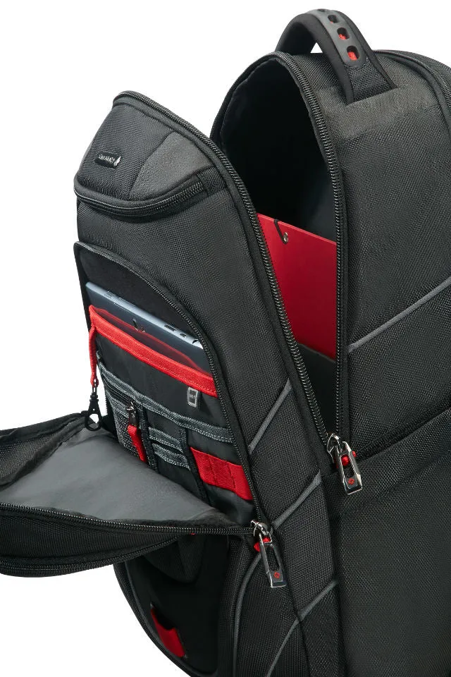 Samsonite Leviathan L/P backpack 17.3" Black/Red